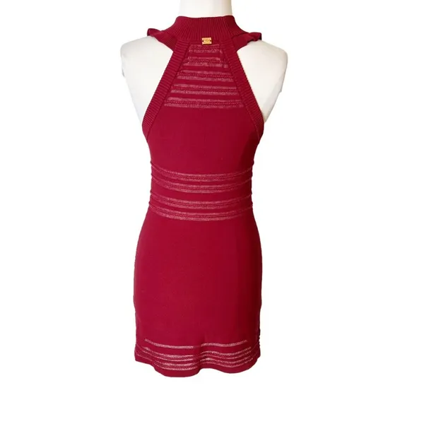 FOR LOVE AND LEMONS‎ Knitz Rivington Bodycon Dress red medium - Image 10