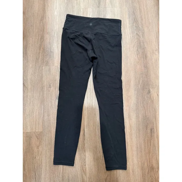 Athleta Elation 7/8 Tight Womens Small Black‎ Yoga Leggings High Rise RN 54023 - Image 3