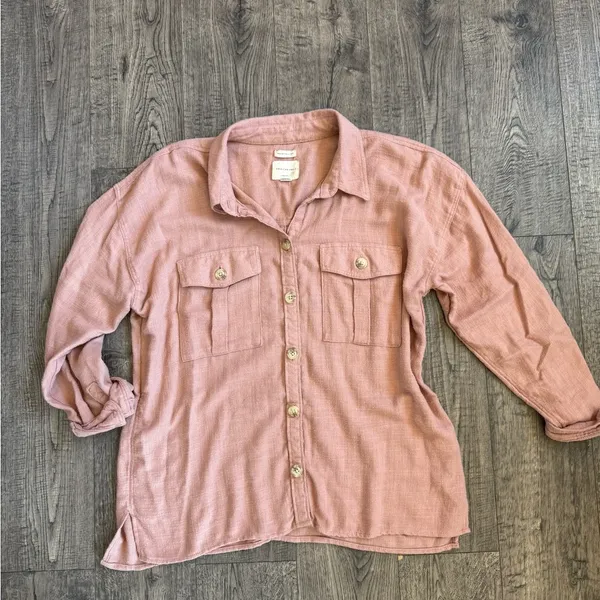 American Eagle Utility Shirt- Fawn - Image 2