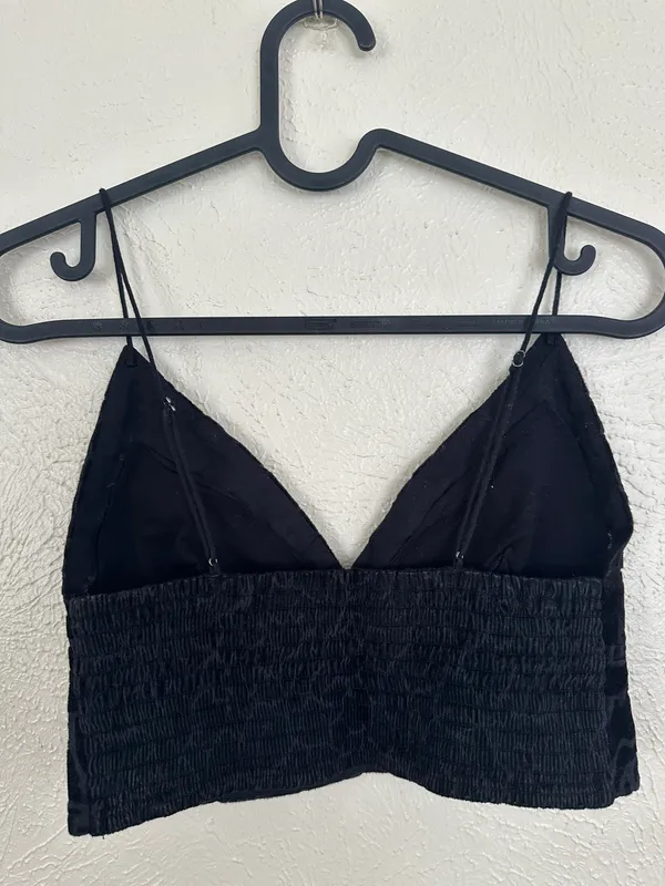 Free People Velvet Bralette - Image 6