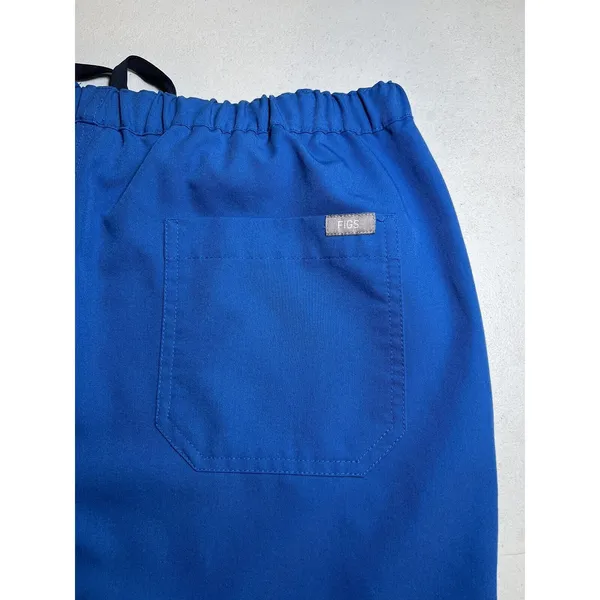 Figs Pisco Basic Scrub Pants For‎ Men Style# FM4500 PO# 1657 Royal Blue Size S - Image 3