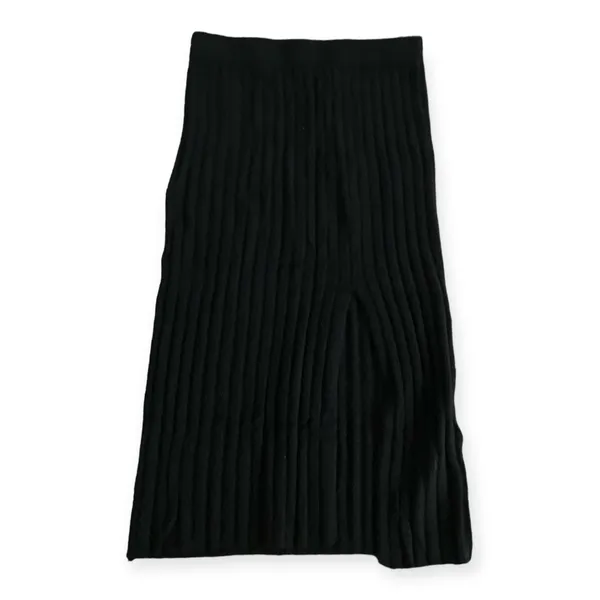 Aerie Womens Black Buttercream Sweater Midi Pencil Skirt - Image 4