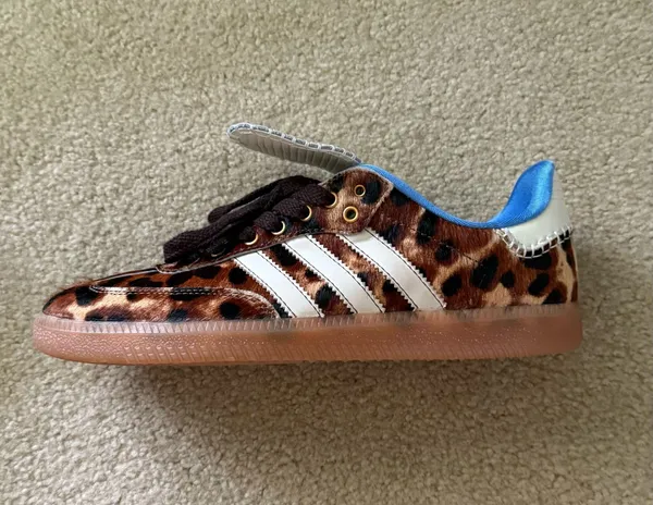 Wales Adidas Bonner Leopard Samba Pony Hair - Image 3