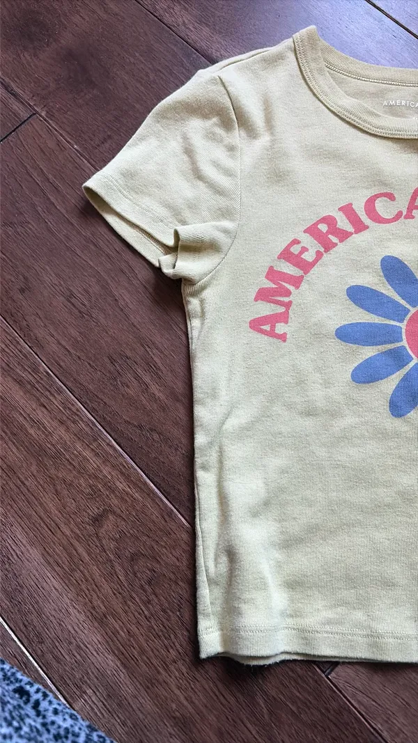 American Eagle Baby Tee - Image 6