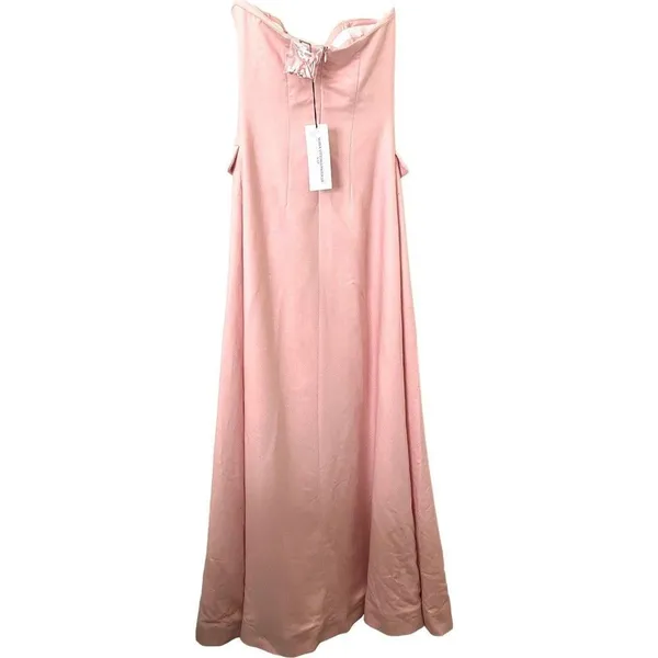 MARIA VITTORIA PAOLILLO Sleeveless Rose Pink‎ Gown NWT Sz IT 40 (S) - Image 2