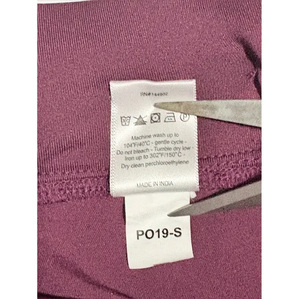 Mandala Maroon Cargo Scrubs Pants Pink Size M - Image 7