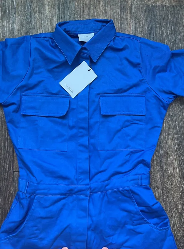 Rue Stiic Eisie Romper in Blue - Image 3