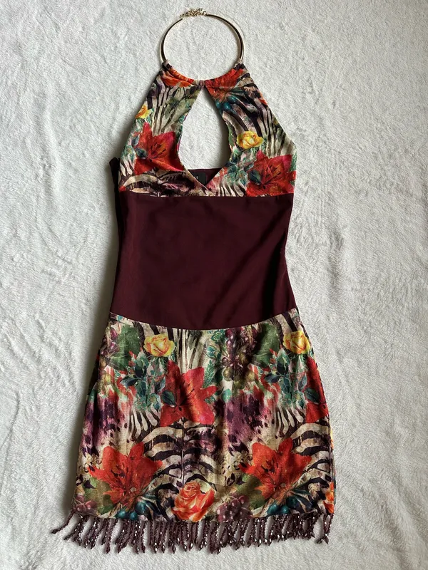 Outcast Clothing ADELEI MINI DRESS VENICE - Image 5