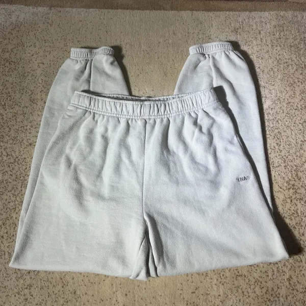 TNA Aritzia Sweatfleece‎ Terry Fleece Mega Fit Joggers Small 101869 - Image 7