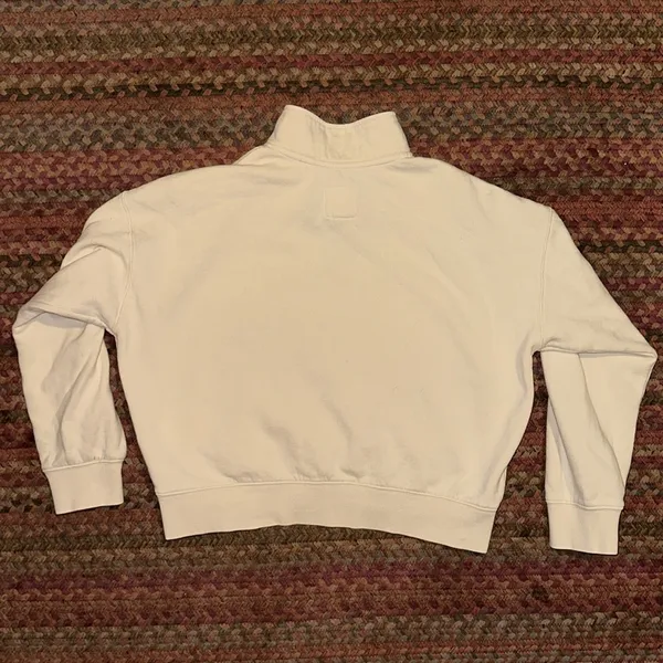 BILLABONG CREAM QUARTER ZIP PULLOVER SWEATSHIRT - Image 5