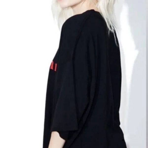 Dolls Kill/Daydream Nation “Don’t Touch Me” Black Graphic Tee - Image 5