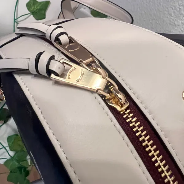 Coach Jordyn Backpack In Signature Canvas With Varsity Motif CB871 - Image 7