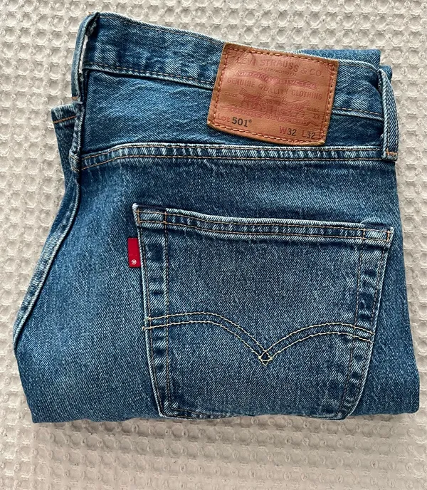 Levi’s 501 Straight Jeans Denim - Image 4