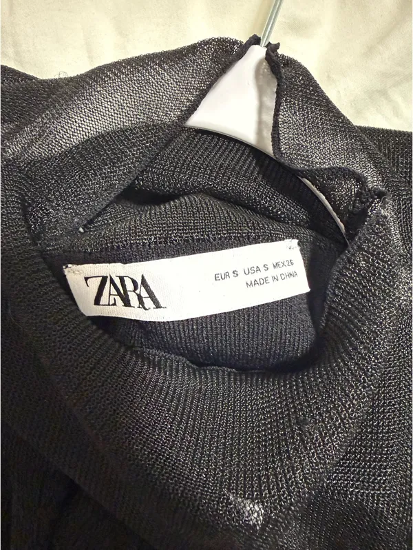 ZARA Top Black - Image 2