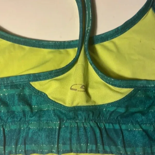 C9 by Champion Green Sports Bra Size Small - Image 3