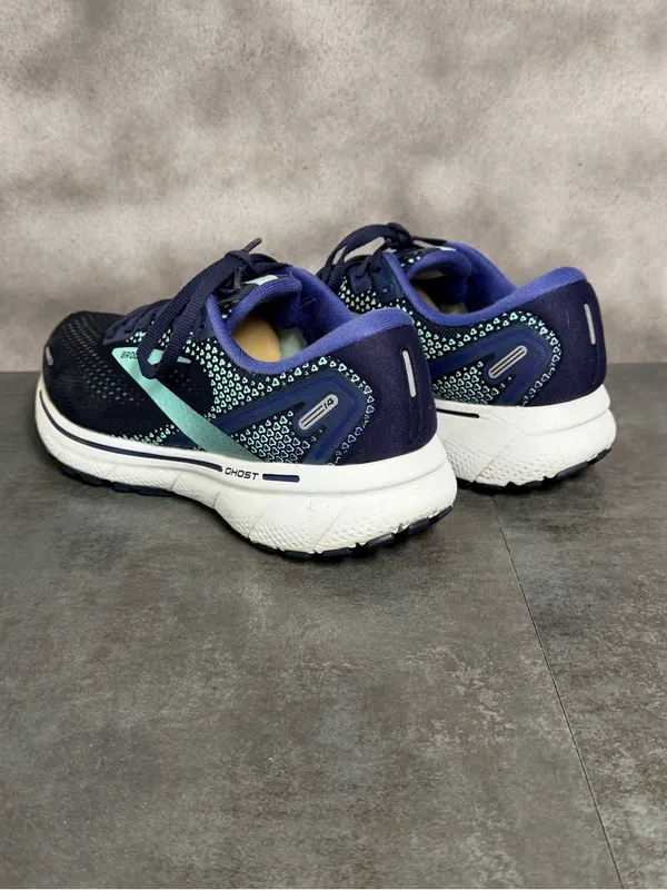 Brooks Ghost 14 Women's Navy Blue Running Shoes 1203561B446 Size 8B - Image 13