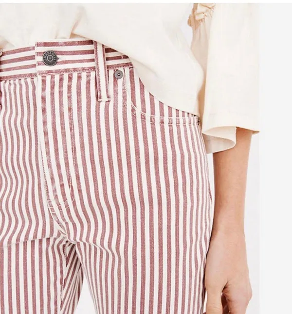 Madewell Stripe Pants - Image 2