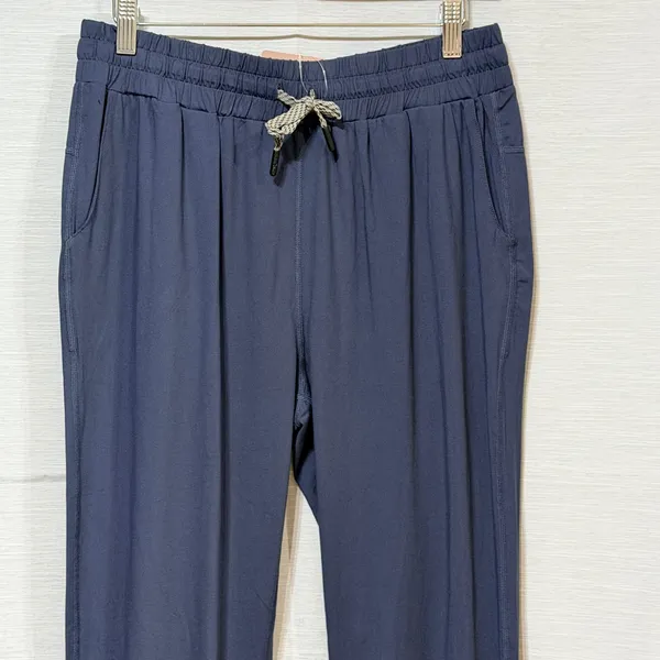MTN OPS Womens Navy Blue Active Jogger Pants Elastic Waist Hiking Gym Size Large - Image 5