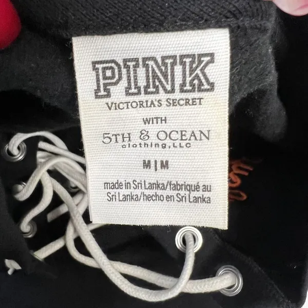 Victoria's Secret PINK Size M Pullover Sweatshirt OSU Oklahoma State 5th & Ocean - Image 3