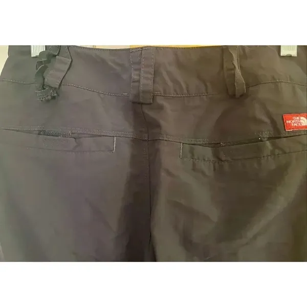 The North Face Pants Womens 4 Nylon Convertible Zip Off Cargo Straight Leg Gray - Image 6