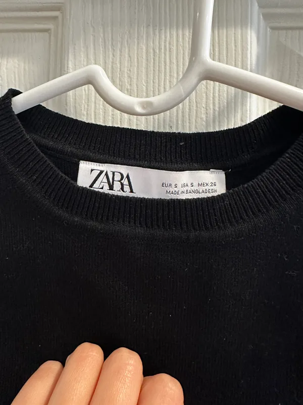 ZARA Black  Top - Image 3