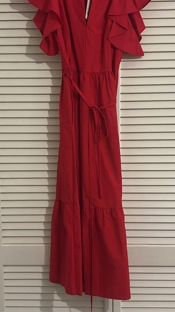 Flutter Short Sleeve Midi Dress A New Day - Image 3