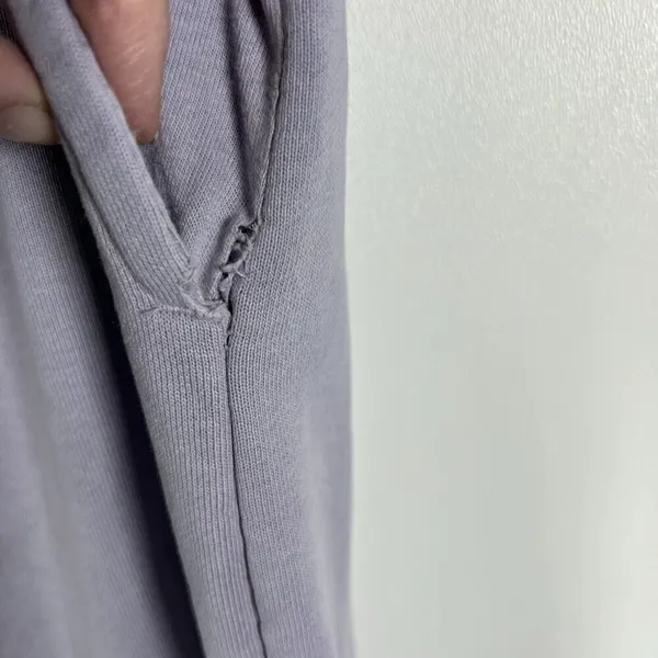 Brandy Melville California Sweatpants Womens One Size Purple Joggers *flawed*‎ - Image 9