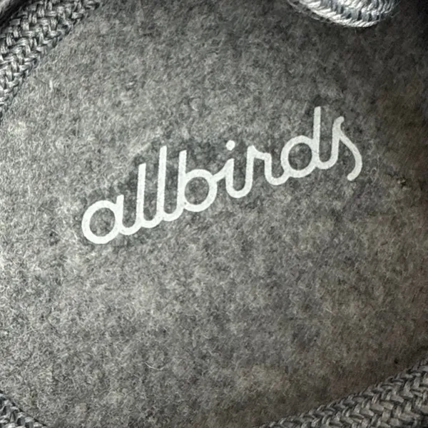 Allbirds Women's Gray Knit Lace Up Low Top Lightweight Tree Runner Shoes Size 6 - Image 9