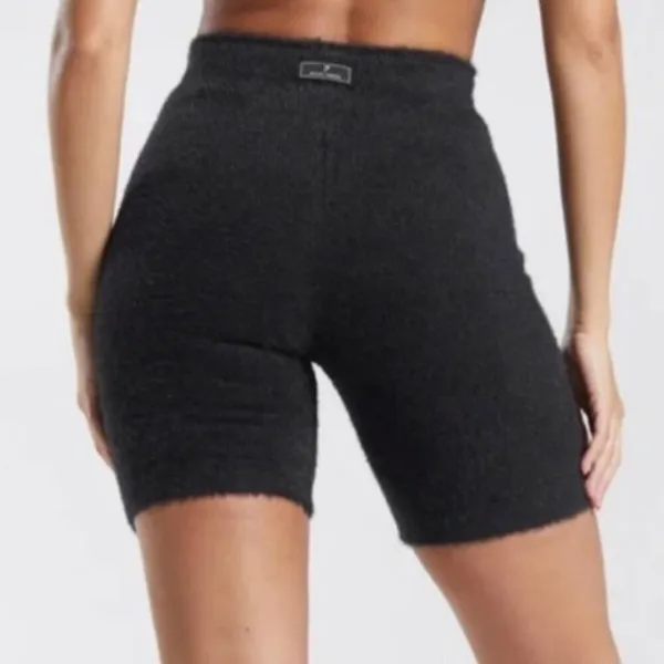 Gymshark Whitney Simmons Eyelash Knit Shorts Small Cozy Loungewear RestDay Fuzzy - Image 2