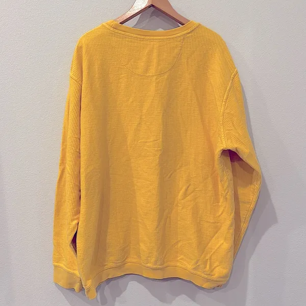 Iowa Hawkeyes Pressbox Yellow Microrib Inside Out Sweatshirt Size XL - Image 7