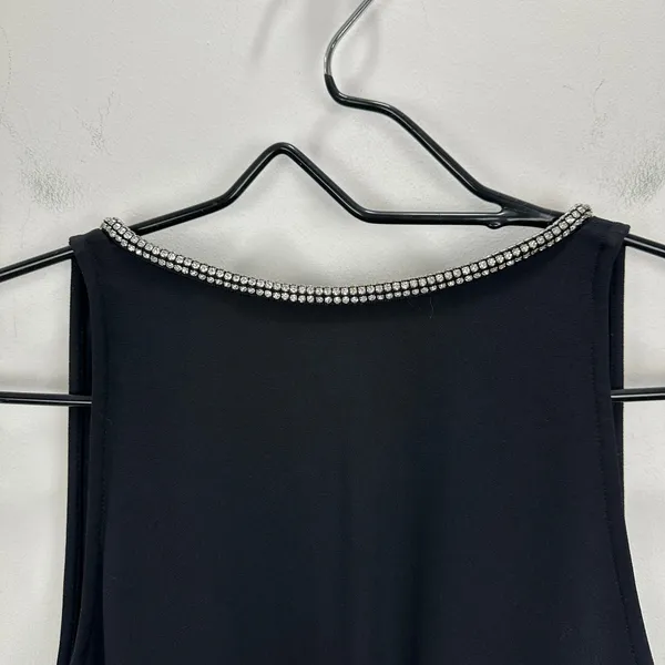 J.Crew Collection Full Length Embellished Ruched Dress Black Formal US 6 NWT - Image 13