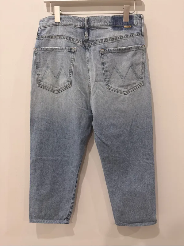 MOTHER Sz 30 The Huffy Flood in Merry Light Wash - Image 3