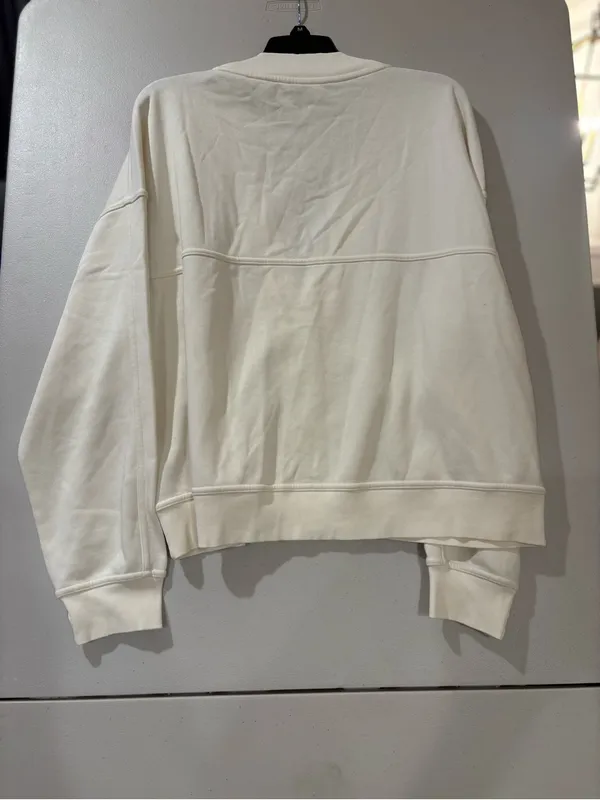 NWOT Universal Threads Women's Fleece Cardigan - Cream White Size L - Image 6