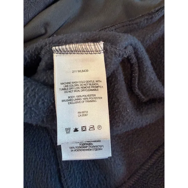 Columbia Womens‎ XL Navy Blue Full Zip Fleece Jacket WL6439 Mock Neck Soft Layer - Image 5