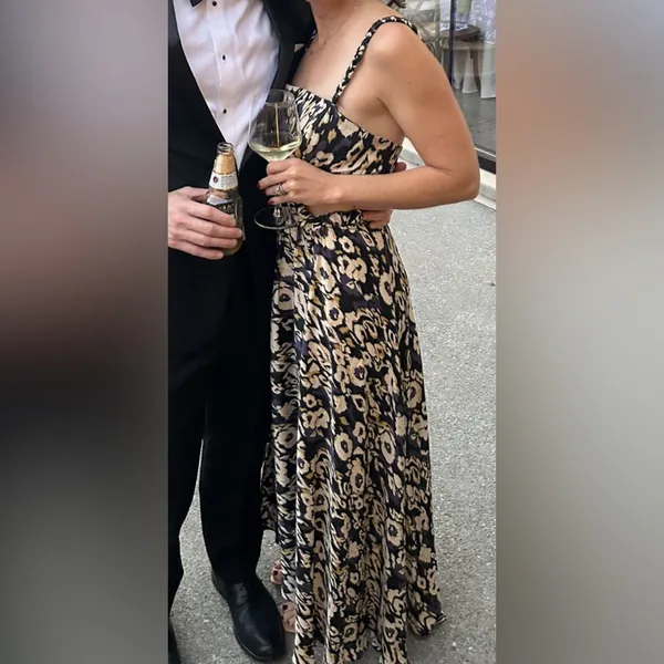 ESPECIA Katrina Squareneck Maxi Dress‎ (Anthropologie) XS - Image 5