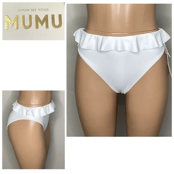 New. Show me your MUMU bikini bottom. XS. Retails $80 - Image 2