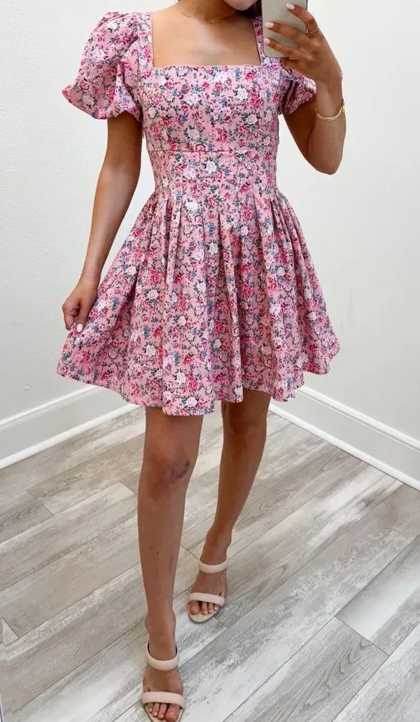 These Three Boutique Pink Easter Dress - Image 4