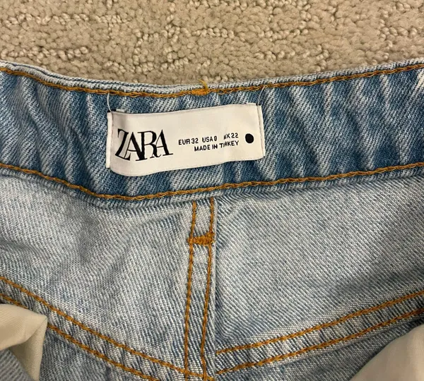 ZARA Denim Short - Image 2