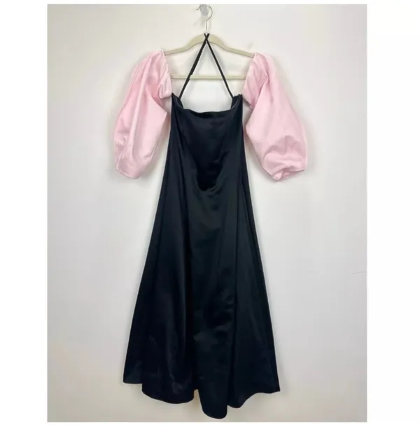 Gianni bini off the shoulder midi dress size 2 - Image 3