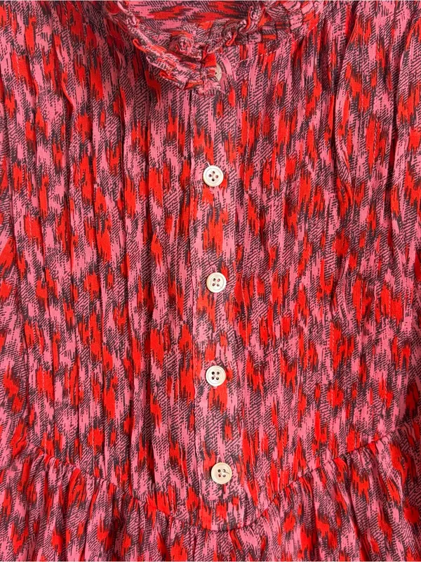 Joie Stinson Henley Cotton Blouse - Image 6