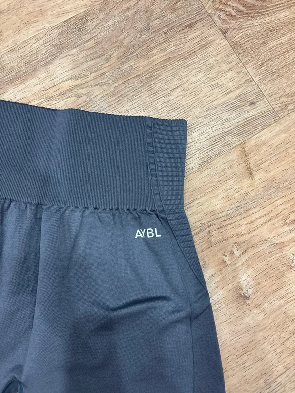 AYBL Grey Seamless Shorts  - Image 2