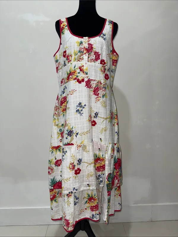 Betsey Johnson Riviera Floral Midi Dress - Image 5