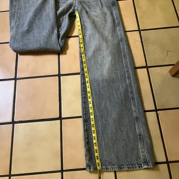 PacSun Casey Low Rise Baggy Jeans Size 23 Wide Leg Light Blue 90s Grunge Retro - Image 14