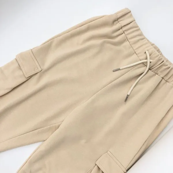 superdown Bethany‎ Cargo Sweatpant in Beige S - Image 2