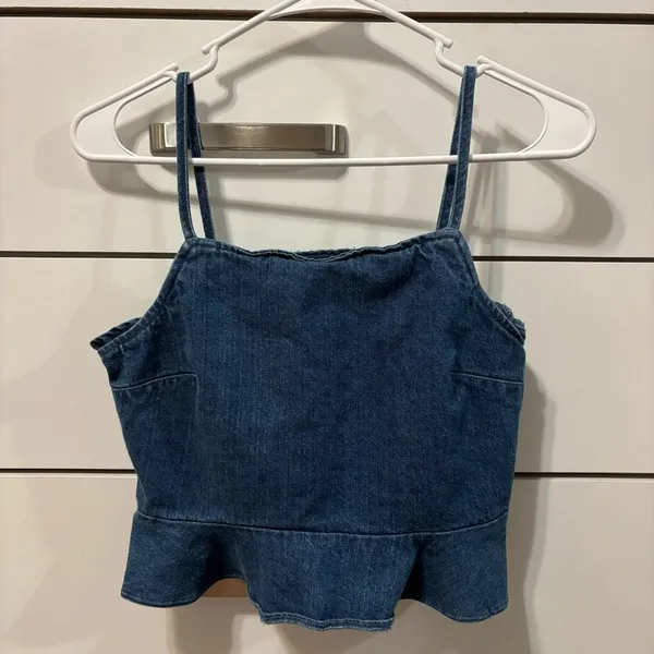 American Eagle Denim Tank Top - Image 2