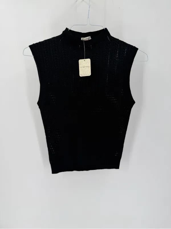 Intimately Free People NWT Wool Blend Sleeveless Knit Classy workwear Vest Top - Image 2