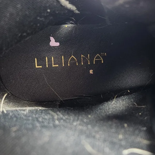 Liliana Shoes Black Leather Zip Archer 1 Chunky Platform Combat Boots Size 7.5 - Image 10