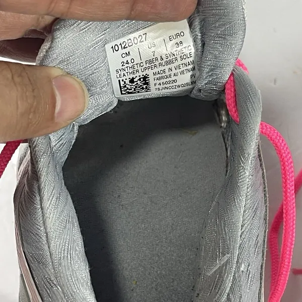 ASICS GEL-Nimbus 22 Grey/Pink Running Shoes - Women's Size 7 - Image 10