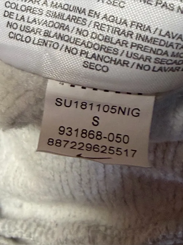 Nike Sportswear Club Fleece Joggers Women's Small Gray Just Do It Sweatpants - Image 11