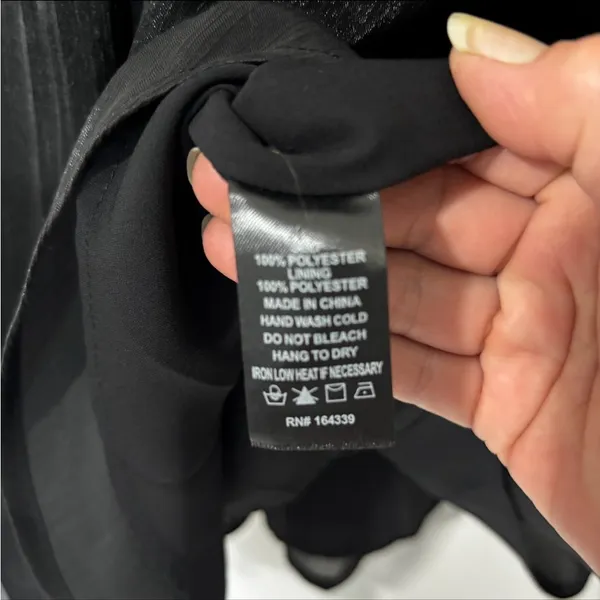 Petal & Pup Mila Black Strapless Dress with Bow & Cutout Detail - Image 6
